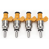 4Pcs Nozzle Flow Matched Fuel Injector 0K30E13250 For KIA Rio 1.6L 1.5L 2001-2005 0K30E-13250 Car Supplies