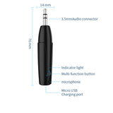 Wireless Bluetooth 5.0  Receiver Mini 3.5mm Jack AUX Handsfree Car Kit Music Audio  Adapter for Car Headphone Speaker Phone