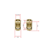 Metal Drive CVD Driveshaft with 3mm to 4mm Shaft Sleeve for MN78 MN-78 MN 78 1/12 RC Car Upgrade Parts