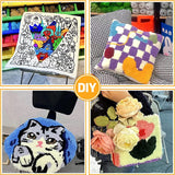 Primary Tufting Cloth Backing Fabric - Marked for Carpet Weaving & Knitting Material Rug