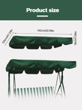 Playground Swing Chair Top Back-Garden Hammock Cover Waterproof&rainproof Sunshade Canopy Outdoor Tools