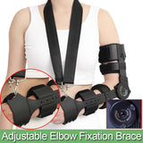 Adjustable Carbon Fiber Brace-Orthopedic Hinged Elbow Brace-Fracture Support-Reduce Pain Injured Arm