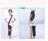 Children's Adjustable Knee Fixation Braces Bracket Orthosis Portable Lower Extremity Knees Ligament Injury Protector Relief Pain