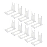 10Pcs Craft Tray Display Stand For Plate,Purses,Clutch Bags,Pictures,Platter,Book,Tableware And Stationary