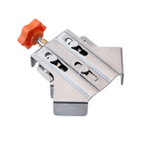 2Pc Carpenter Quick Positioning Clamp for Wood Panel Splicing 90 Degree Fixing Clips Right Angle Clamps-Open