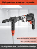 Boosted powerful car washing for household high-pressure and or washing, electric drill modified portable water gun