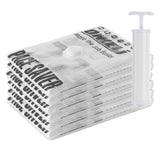 6PCS Convenient Vacuum Bag Storage Organizer Transparent Clothes Organizer Seal Compressed Travel Saving Space Bags Package