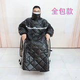 Windproof Warm Polyester Fiber Soft Comfortable Reusable Portable Old People Folded Wheelchair Warmer Blanket