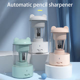 Automatic Electric Sener with 3 Nib Auto Stop and Fast Sen Adjustable Sness 6.5mm-8mm Pencil for Students