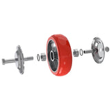 Wheel Heavy Silent Polyurethane PU Shock Absorber Casters