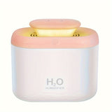 1pc, Air Humidifier, 111.59oz Portable 7 Colors Large Capacity Air Humidifiers Low Noise Silent Humidifier With Led Light