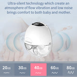 cmbear Wearable Hands Free Electric Breast Pump for Breastfeeding Levels Low Noise Comfort Milk Collector BPA-free