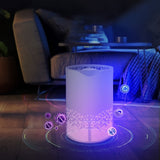1pc Negative Ion Air Purifier for Home - Eliminate Odors, Smoke, and More