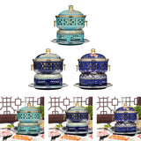 Practical Cloisonne Hot Pot For Shabu Buffet & Stew - Camping Cooker