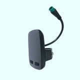 E-Bike LCD Digital Battery Voltage Display Switch for HIMO C20 Electric Bicycle Handle Throttle Parts