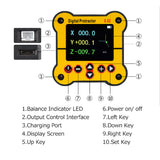 Digital Electronic and Gauge Angle Finder Tool Protractor Incometer Dual Axis Level 0.02°Resolution