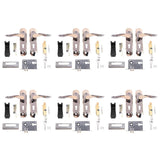 Indoor Household Door Handle for Home with Security Lock Key Set