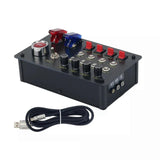 Horizontal Button Box SIM Racing Control Box for Simagic Fanatec 37 Custom Keys