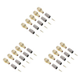 100Pcs SMA Male Plug Straight Crimp for RG58 Connector Adapter