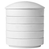 Five Layers Pigment Plate Watercolor Pigment Tray Ceramic Ink Dish Paint Tray