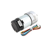 GM373429 Magnetic Hall Encoder DC Gear Motor for TwoWheel SelfBalancing Car(1 Ratio 30,12V 80MM Wheel Suit)
