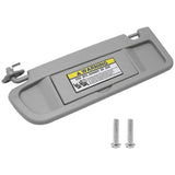 1pair Light Grey Visor Assy 83280--a01zc For 2006-2011 Car Sunshade Cover 83280snaa01zc