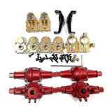 For Fms Fcx24 Brass Front And Rear Portal Housing Axle Housing Set 1/24 Rc Crawler Car Upgrades Par