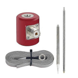 5m/16.4ft Qrp Antenna 14m-30mhz 300w Hf Antenna Stainless Steel 1/4 Wavelength For Usdx Radio