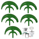 Wind Turbine Kit Lantern Vertical Axes 5 Blade Power Generator Electricity Producer Parts 800W24V