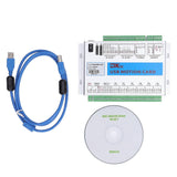 USB Motion Control Card 2000KHz Pulse Output Plug and Play USB Motion Control Board for 6 Axes CNC Engraving Machine