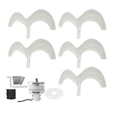 Wind Turbine Kit Gourd Type Hoop Mounting 5 Blades Generator Power Equipment DTHL600W(48V )