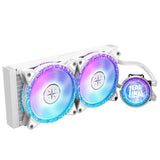 ZEAGINAL 240 A-RGB Integrated CPU Water Cooling Radiator with High-performance PWM Pump High Density Water Pipe Fan Speed: 800-1800 RPM