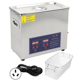 Ultrasonic Washing Machine Digital Timer Heating Cleaning Equipment PS30A AC 60Hz/50HzAU Plug 220V