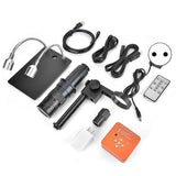 60FPS 2K 34MP 1080P USB Industrial Electronic Digital Video Microscope Camera for Repairing Phone CPU