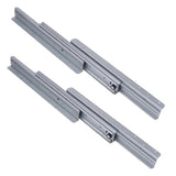 32 Inch Cabinet Concealed Runner Glide 800 to 1850mm Stair Bottom Cabinet Heavy Duty Thickened 3 Section Pullout Rail