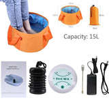 ionic detox massage machine Foot bath With Foot Sap massage Ion Cleanse Aqua Cell Spa ion detox relief pain foot massage Foot