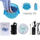 ionic detox massage machine Foot bath With Foot Sap massage Ion Cleanse Aqua Cell Spa ion detox relief pain foot massage Foot
