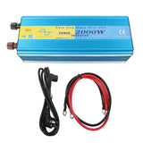 Pure Sine Wave Power Inverter 2000W Peak 4000W 5V 2.1A USB Port DC24V to AC for Car RV Truck Boat Solar System AU Plug AC230V