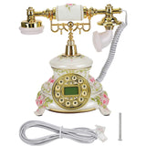 MS-5700C FSK/DTMF Caller ID Automatic Detection Backlight IP Retro Telephone with Electronic Calendar/Date/Clock/Week Display