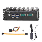 Industrial Computer Fanless Quiet Heat Dissipation Embedded Industrial Mini PC Aluminum Alloy Desktop Computer
