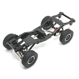 For MN 1/12 MN82 LC79 RC Car Spare Parts Metal Upgrade Carframe Modification Chassis Frame Kit Blac