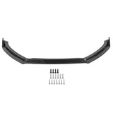 KSEEK DESIGN 3Pcs Front Bumper Splitter Lip Fit for MK5 6R Standard PreFacelift 20092014(Carbon Fiber Style )