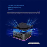 T9 Plus Mini PC Alder Lake N100 DDR5 8+128GB Quad-Core Quad-Threaded Dual Gigabit Ethernet Ports Mi