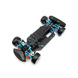 New Aluminum Shaft Drive Carbon Brazed Frame 1/10 4Wd RV Frame Kit for Tt01 Tt01E Car