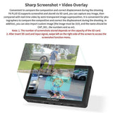 Camera Touch Monitor F6 PLUS 6Inches Touch Monitor for Microscan Cameras External Touch Monitor