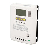 12V 24V 36V 48V PWM Solar Charge Controller with LCD Display Lithium Electric Activation Solar Panel Charge Regulator 120A