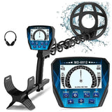 Metal Detector, Analog Pointer Metal Detector with 4.3IN Backlight Screen, for Detecting Gold Coin