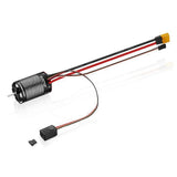 Pro 540 2300KV Brushless Motor with Built-in 60A ESC Waterproof Motor for 1/10 RC Climbing Cars