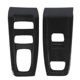 Window Glass Lifting Switch Frame Carbon Fiber Window Switch Control Panel Decorative Trim Sticker Replacement for Subaru BRZ 2022+ US Left Hand Drive