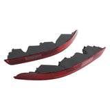 2pcs Rear Bumper Tail Light Brake Lamp 8UD945095B Waterproof Red Lens Replacement for Q3 2016?2018 12V